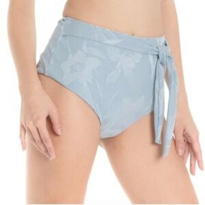 NWT WET Swimwear High Waist Bikini Bottoms in Soft Blue